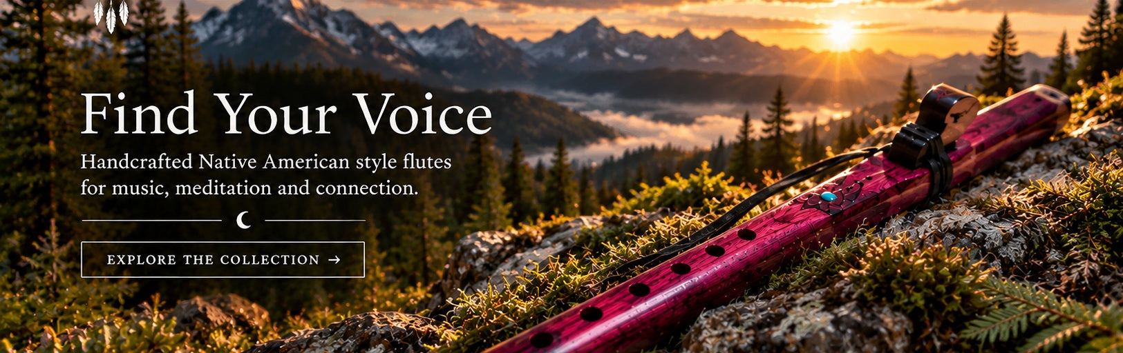 Find Your Voice — handcrafted Native American style flutes for music, meditation and connection